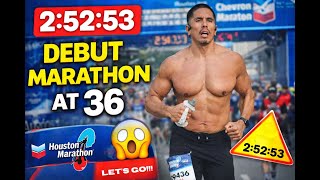 I Ran 2:52:53 in My FIRST Marathon at Age 36 🤯