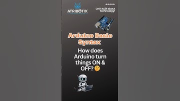 ⚡ digitalWrite(); in Arduino #AtriBotix #Arduino #digitalWrite #Robotics #STEM #Electronics #IoT