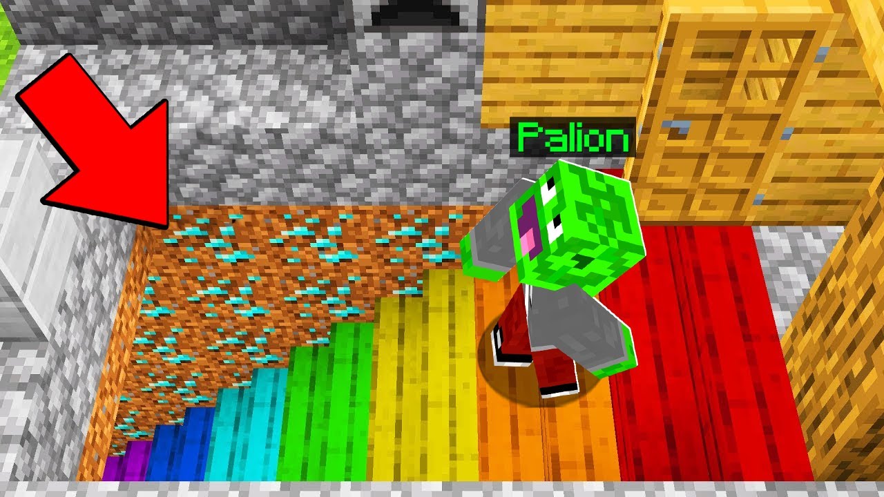 DOKĄD PROWADZĄ KOLOROWE SCHODY w Minecraft?