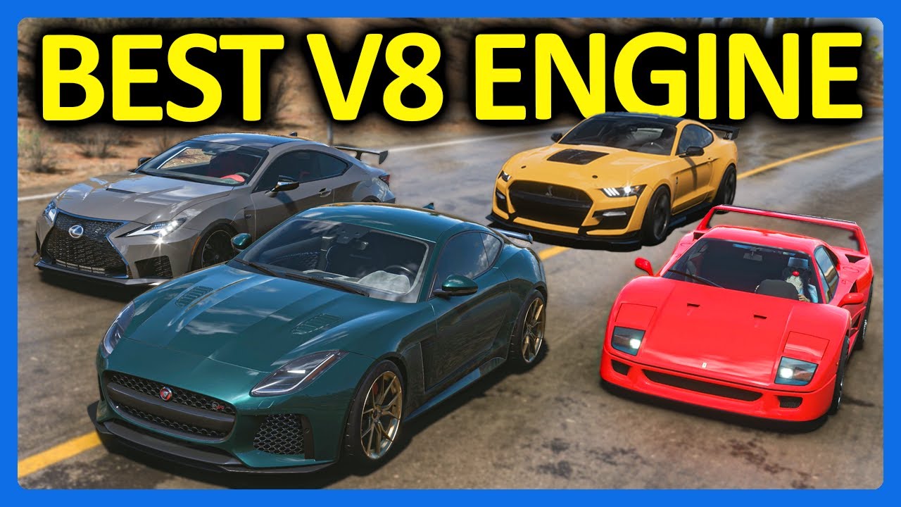 Forza Horizon 5 : Best V8 Challenge!!