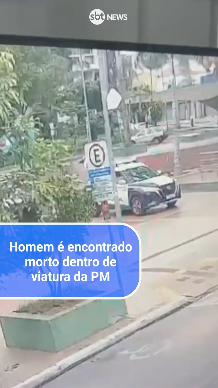 Homem é encontrado morto dentro de viatura da PM