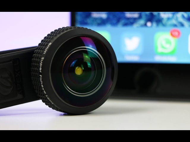 Best Fish Eye Lens for iPhone (Apexel 8mm Review) - YouTube