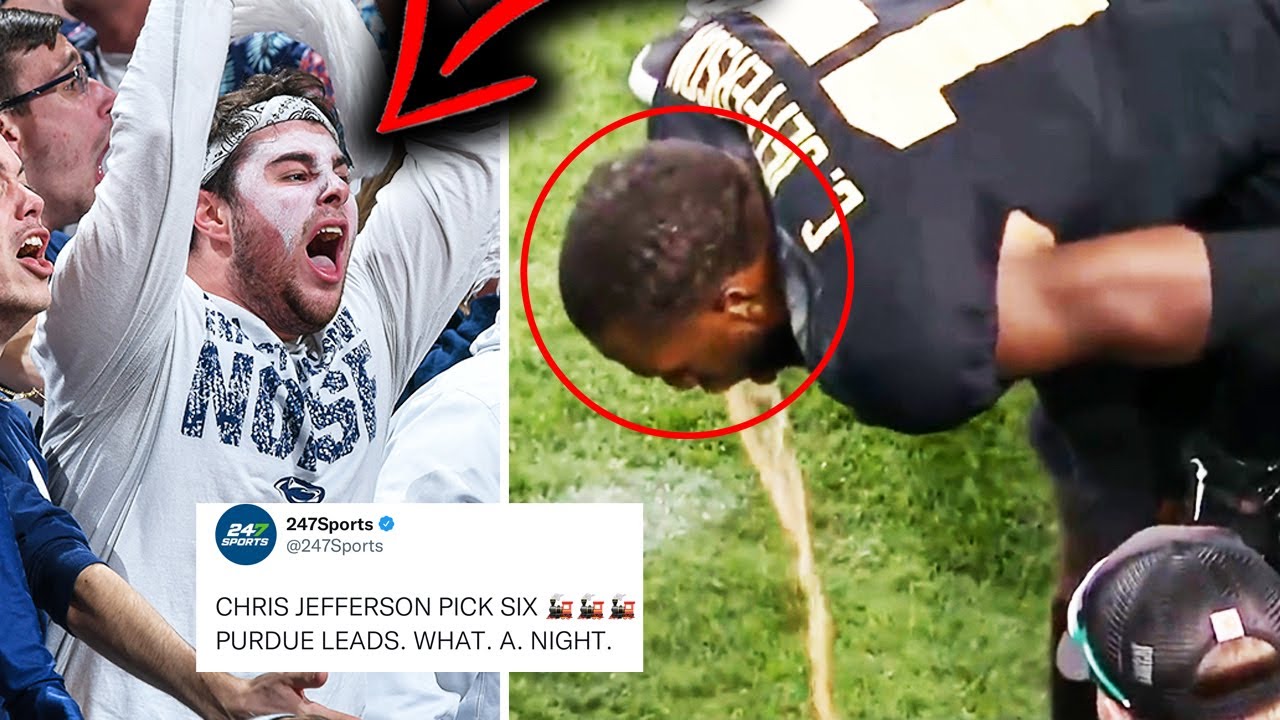 ANGRY FANS REACT TO PENN STATE VS PURDUE! SEAN CLIFFORD! PUKE 6! PENN STATE VS PURDUE REACTIONS