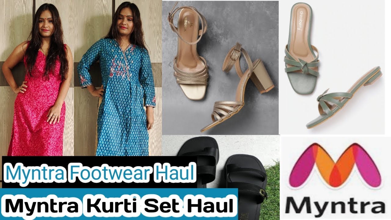 💕myntra partywear kurti/kurta set Haul 💕Myntra end of reason sale Haul💕Myntra  kurti/kurta set Haul💕 - YouTube