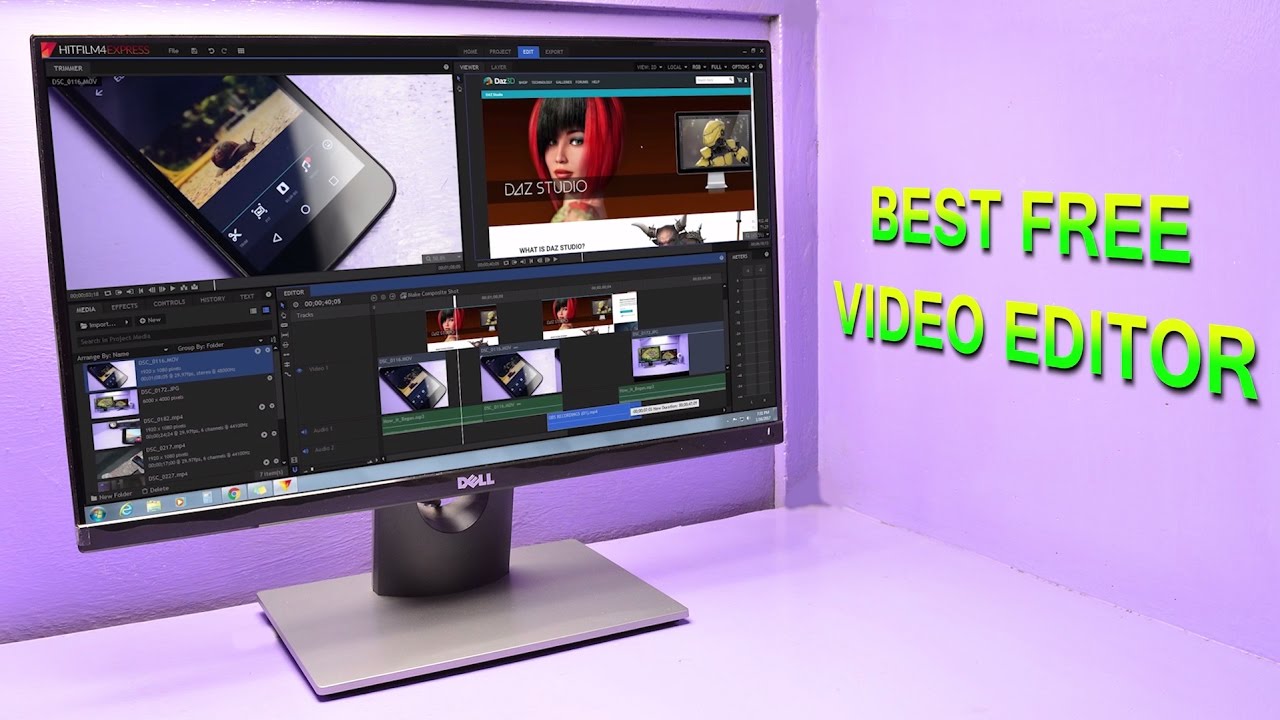Top 10 free video editing software for mac computer
