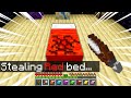 Minecraft Bedwars but you can STEAL other player's beds...?
