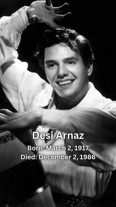 Desi Arnaz Was Known As Ricky Ricardo On I Love Lucy🕊️#desiarnaz #actor #fy #fyp