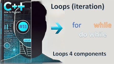 New C++ 14: 11- Loop Concept (for & while) - شرح عربي