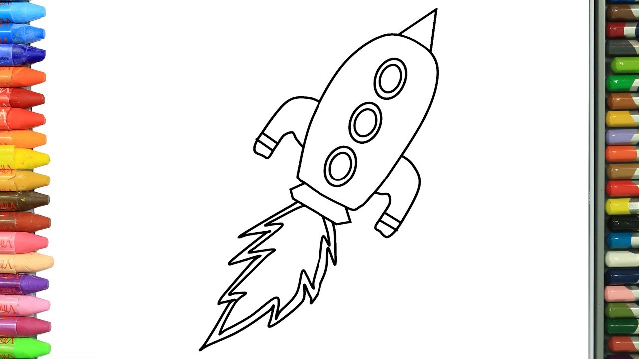 Ракета поэтапно для детей. Рисование ракета. Ракета раскраска. Ракета для раскрашивания для детей. Ракета для рисования для детей.