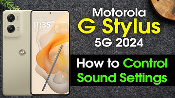 Moto G Stylus 5G How to Control the Volume and Sound | Vibrate, Silent