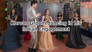 Indian Korean Marriage Dance Video Korean Groom Dances In His Indian Marriage Mylovefromkorea