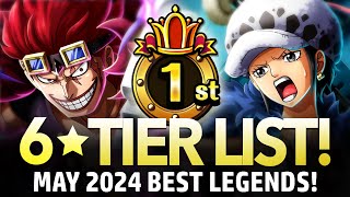 ★6 TIER LIST! Best Legends May 2024! (ONE PIECE Treasure Cruise)