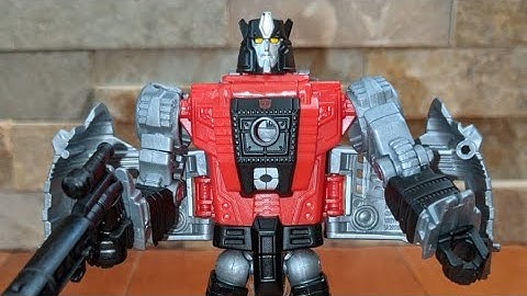 Transformers - Dinobot Sludge Power of the Primes Action figure toy review