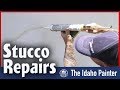 Repair Stucco Crack Cheap & Easy