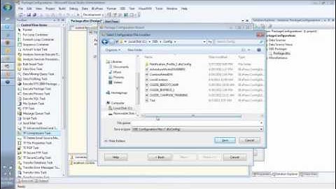 Dynamic SSIS Configurations Expressions and Variables