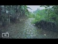 Rainy day walking tour  relaxing rain sounds  asmr sleep compilation  rainy places in india