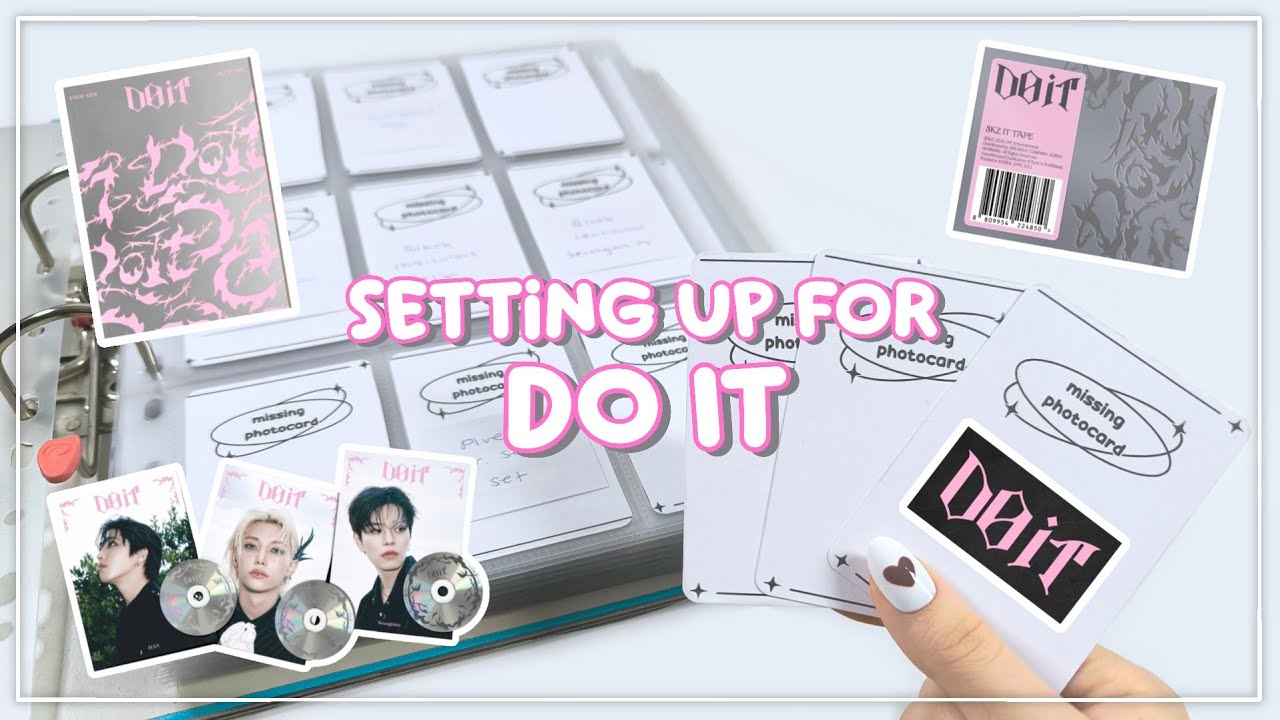 Setting up for DO IT ✧･ﾟ:* Planning and organizing my DO IT collection ☆
