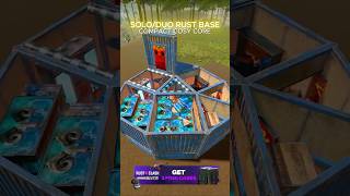 THE BEST SOLO/DUO STARTER IN RUST #rustbase #rustbasedesign #rustbasebuilding #rustbasebuild #rust