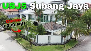 USJ5 Subang Jaya Corner Bungalow  RM4.8mil with Land Area 8,300 sqft. House Tour