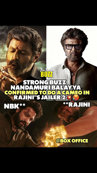 5-10 min role antaaa💥🥵🥶#thetelugubuzz #balayya #jailer2