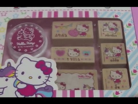 헬로키티 도장놀이 장난감 Hello Kitty Stamp Toys