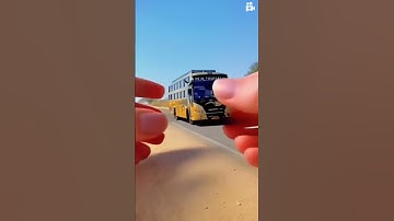 beautiful bus squeeze #atumobile #automotiveedit #ai #aiedits #shorts #trending