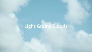 Clouds Timelapse Extended - 1 Hour No Audio 4k Screensaver of Light Grainy Clouds