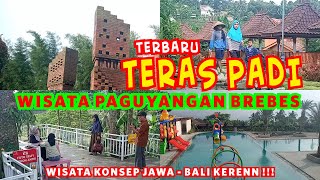 TERAS PADI WISATA BREBES RESTO & CAFE Yang Bernuansa Jawa Bali.Wisata Kuliner Paguyangan Brebes .NEW