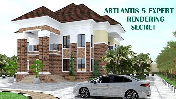 ARTLANTIS 5 EXPERT RENDERING SECRETS. DETAILED VIDEO