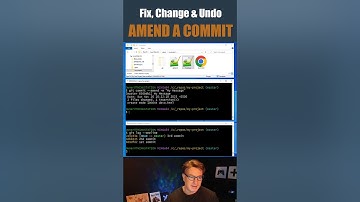 How to amend a Git commit