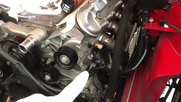 Speed Engineering headers installed on the 2014 Camaro ZL1