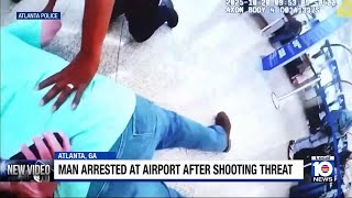 Celebrity Bodycam footage shows arrest of man accused of threatening to shoot up Atlanta airport Wealth