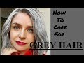 How To Care For Grey Hair| Hallstyling