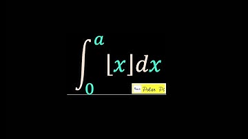 Integral of floor(x)