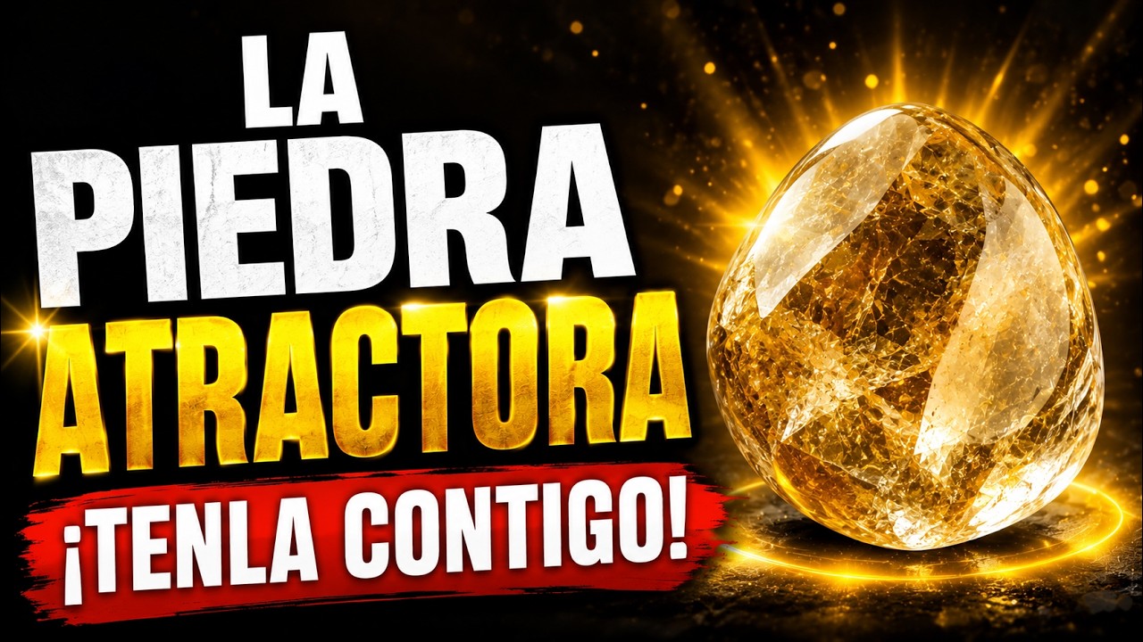 Esta PIEDRA Atrae la ABUNDANCIA… y Pocos Saben Cómo Usarla