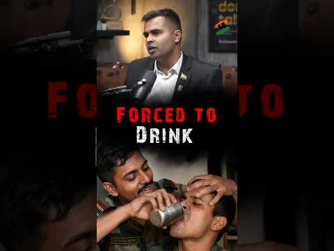 🔥Forced to Drink in Army 😱 |  Major kavish ⚔️  #army #indianarmy #podcast #army #parasf