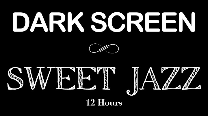 Sweet Jazz - cozy Winter Bossa Nova & December Jazz Positive Mood 12 Hours Dark Screen