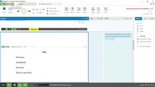 Sonocent Audio Notetaker 1- Screen overview