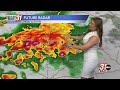 Stronger storms pushing through this evening