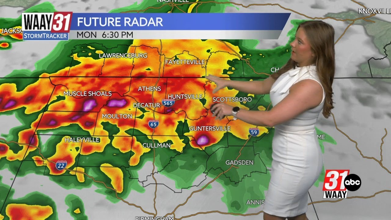 Stronger storms pushing through this evening