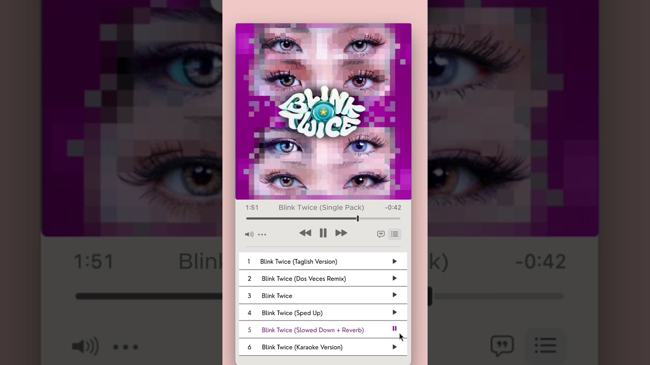 #BINI: Time to hit play! The Blink Twice Single Pack is OUT NOW! ▶️ 🎧✨