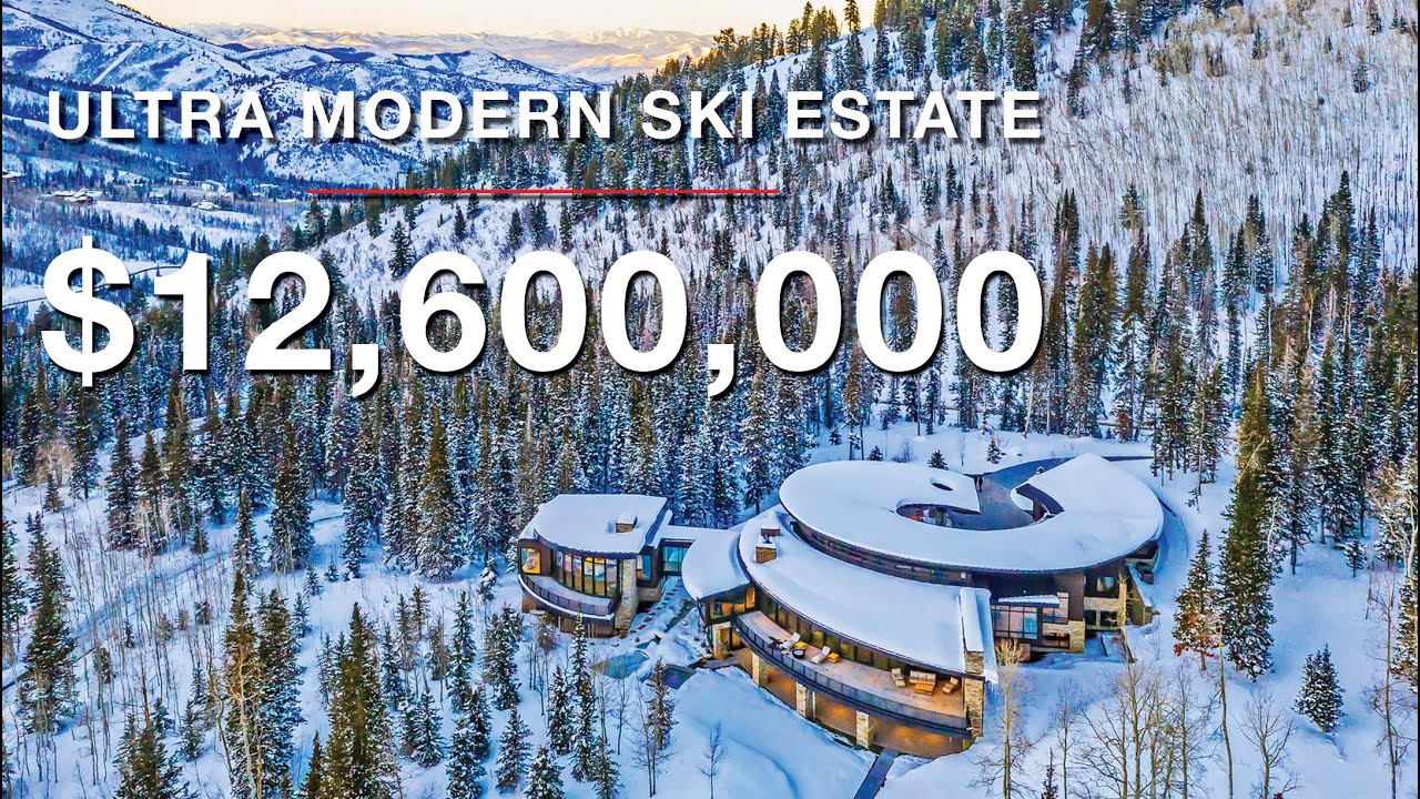 [SOLD] $12,600,000 Ultra Mountain Modern Masterpiece in The Colony at White Pine Canyon