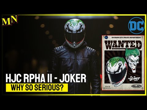 HJC RPHA 11 (Pro) JOKER! - Why so serious? |  MOTORCYCLES.NEWS