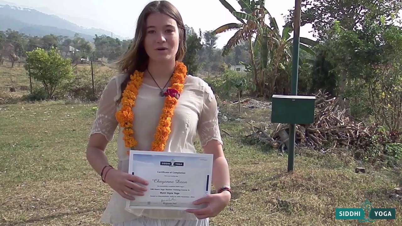 Siddhi Yoga: Yoga Teacher Training (RYT200) Review by Cheyenne from United States at Dharamshala