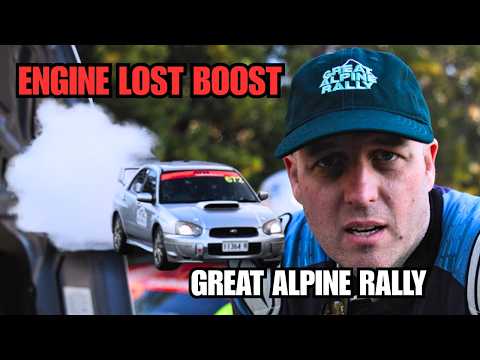 BOOST LOST MID-STAGE!! The Great Alpine Rally