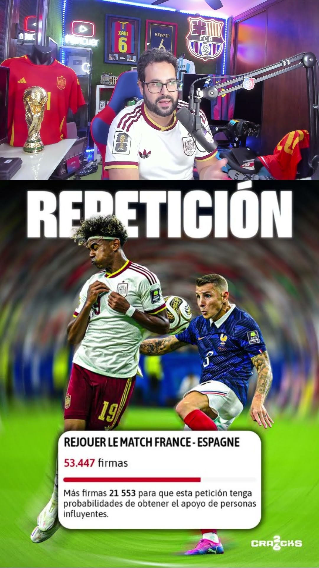 Francia pide repetir la semifinal #francia #españa🇪🇸 #mundial2026 #mancuer #futbol  #shortvideo
