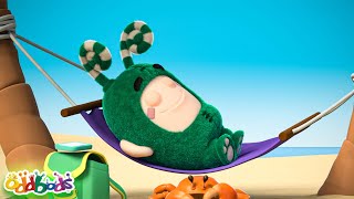 Nap on the Beach | Oddbods | Cute Cartoons for Kids @Oddbods Malay