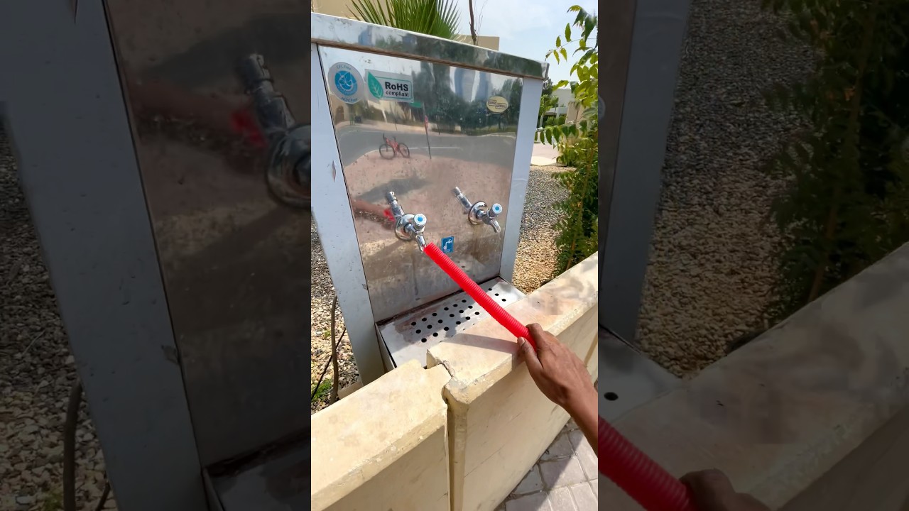 Dubai lo free drinking water.. 