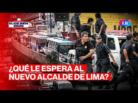 🔴 2026 ELECTIONS | TRANSPORT, CRIME, AND TRAFFIC CHAOS: THE CHALLENGES FOR LIMA'S NEW MAYOR