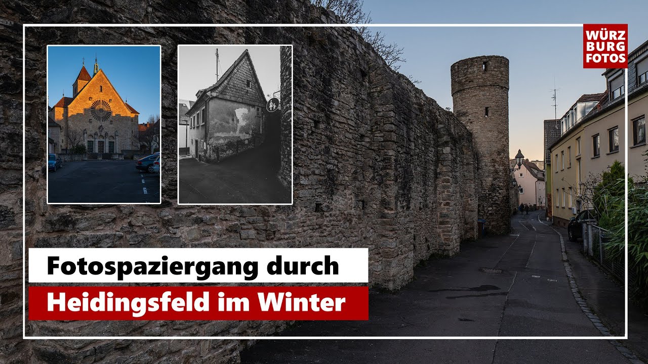 Heidingsfeld im Winter | Fotospaziergang durch Würzburg